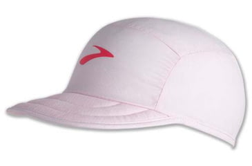 Image of Brooks Lightweight Packable Hat, Quartz/Hyper Pink, OSFA, 280458686.010