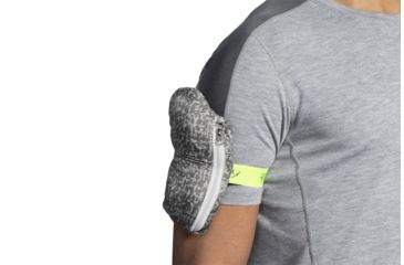 Image of Brooks LSD Jacket - Mens, Ash Static, Small, 211100057.025
