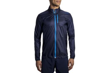 Image of Brooks LSD Jacket - Mens, Navy/Azul, Extra Large, 211100419.040