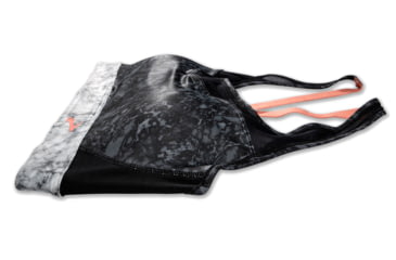 Image of Brooks Moving Comfort FastForward Crossback Bra - Womens, Black Marble/Rose Gold, S, 300633089.025