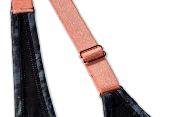 Image of Brooks Moving Comfort FastForward Crossback Bra - Womens, Black Marble/Rose Gold, S, 300633089.025