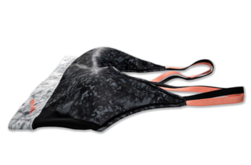 Image of Brooks Moving Comfort FastForward Free Bra - Womens, Black Marble/Rose Gold, S, 300636089.025