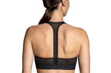 Image of Brooks Moving Comfort FastForward Zip Bra - Womens, Black, XL, 300637001.04