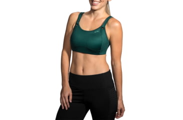 Image of Brooks Moving Comfort Fiona Bra - Womens, Forest, 32-B, 350064300.0321B