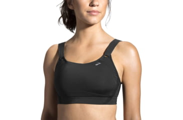 Image of Brooks Moving Comfort Jubralee Bra - Womens, Black, 34-D, 350042001.0341D