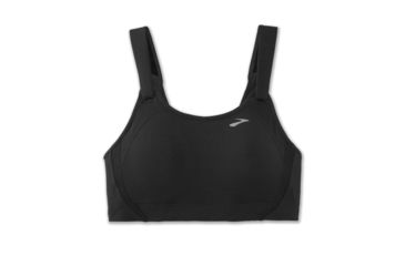 Image of Brooks Moving Comfort Jubralee Bra - Womens, Black, 34-D, 350042001.0341D