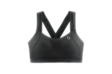 Image of Brooks Moving Comfort UpLift Crossback Bra - Womens, Black, L, 300616001.035
