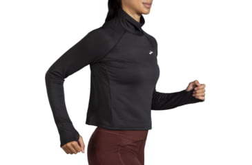 Image of Brooks Notch Thermal Long Sleeve 2.0 - Womens, Medium, Black, 221567001.030