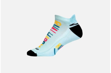 Image of Brooks Pacesetter Tab Sock, Run Happy, Large 741497-Run Happy-L