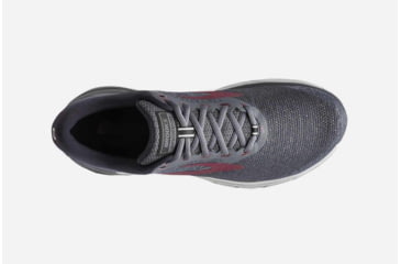 Image of Brooks PureCadence 7 Mens Road Running Shoes, Ebony/Dark Red/Black, 8.5 US, Medium, 1102741D012.085