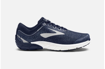 Image of Brooks PureCadence 7 Mens Road Running Shoes, Peacoat/Silver/White, 12.5 US, Medium, 1102741D483.125
