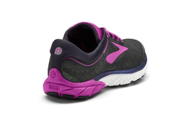Image of Brooks PureCadence 7 Women's Road Running Shoe, Black/Purple/Multi, 120261 023