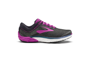 Image of Brooks PureCadence 7 Women's Road Running Shoe, Black/Purple/Multi, 120261 023
