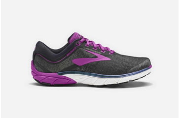 Image of Brooks PureCadence 7 Womens Road Running Shoes, Black/Purple/Multi, 11.5 US, Medium, 1202611B023.115