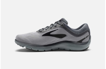 Image of Brooks PureFlow 7 Mens Road Running Shoes, Grey/Grey/Black, 14 US, Medium, 1102751D056.140