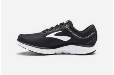 Image of Brooks PureFlow 7 Womens Road Running Shoes, Black/White, 5.5 US, Medium, 1202621B048.055