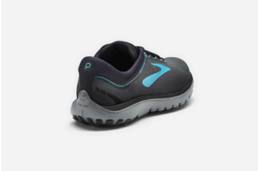 Image of Brooks PureFlow 7 Womens Road Running Shoes, Grey/Black/Green, 12 US, Medium, 1202621B067.120