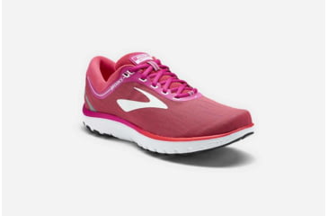 Image of Brooks PureFlow 7 Womens Road Running Shoes, Pink/Pink/White, 5 US, Medium, 1202621B684.050