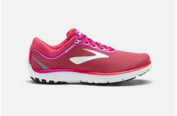 Image of Brooks PureFlow 7 Womens Road Running Shoes, Pink/Pink/White, 5 US, Medium, 1202621B684.050