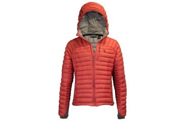 Image of Brooks-Range Down Hoody - Men's-Real Red-Medium