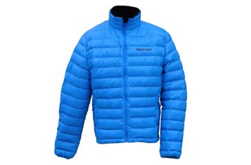 Image of Brooks-Range Down Sweater - Men's-Black/Gray-Small