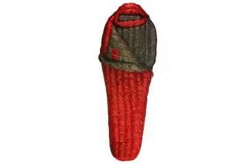 Image of Brooks-Range Mountaineering Drift 15 Sleeping Bag-Positive Red-Long