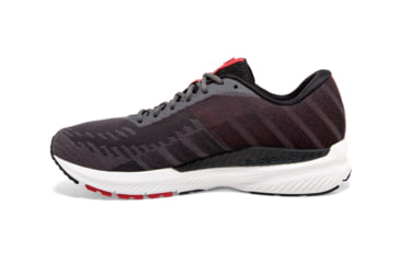 Image of Brooks Ravenna 10 - Mens, Ebony/Black/Red, Medium, 11.5, 1102981D066.115