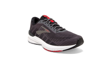 Image of Brooks Ravenna 10 - Mens, Ebony/Black/Red, Medium, 11.5, 1102981D066.115