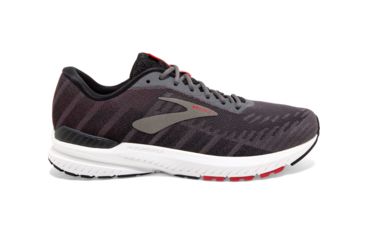 Image of Brooks Ravenna 10 - Mens, Ebony/Black/Red, Medium, 11.5, 1102981D066.115