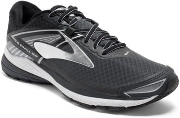 Image of Brooks Ravenna 8 Road Running Shoe - Men's-Anthracite/Silver/Blk-Medium-9