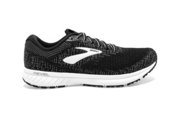 Image of Brooks Revel 3 - Womens, Black/Blackened Pearl/White, Medium, 9.5, 1203021B012.095