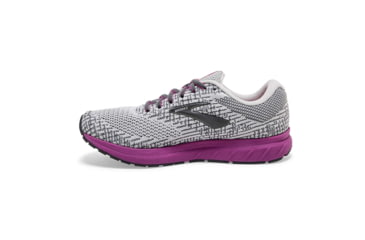 Image of Brooks Revel 3 - Womens, Grey/Primer/Hollyhock, Medium, 6.5, 1203021B034.065