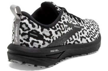 Image of Brooks Revel 6 Running Shoes - Womens, Medium, Black/Alloy/White, 6.5, 1203861B058.065