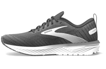 Image of Brooks Revel 6 Running Shoes - Womens, Medium, Black/Blackened Pearl/White, 9.0, 1203861B012.090