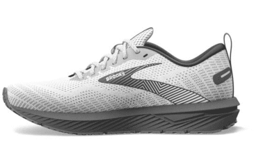 Image of Brooks Revel 6 Running Shoes - Womens, Medium, White/Black, 5.5, 1203861B121.055