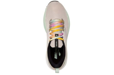 Image of Brooks Revel 6 Running Shoes - Womens, Medium, White/Silver Lining/Black, 9.0, 1203861B185.090