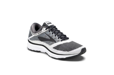 Image of Brooks Revel Men's Road Running Shoe, White/Anthracite/Black, 110260 155