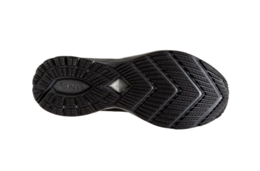 Image of Brooks Ricochet - Mens, Black/Black/Ebony, Medium, 9.5, 1102931D057.095