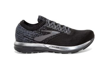 Image of Brooks Ricochet - Mens, Black/Black/Ebony, Medium, 9.5, 1102931D057.095