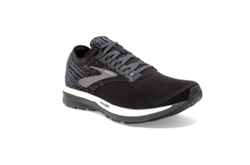 Image of Brooks Ricochet - Womens, Black/Black/Ebony, Medium, 10.0, 1202821B057.100