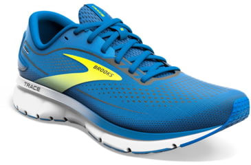 Image of Brooks Trace 2 Running Shoes - Mens, Blue/Nightlife/White, 7.0, 1103881D482.070