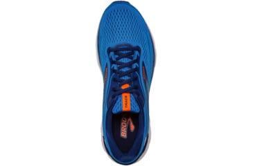Image of Brooks Trace 2 Running Shoes - Mens, Palace Blue/Blue Depths/Orange, 9.5, 1103881D477.095