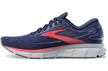 Image of Brooks Trace 2 Running Shoes - Mens, Peacoat/Grey/Red, 14.0, 1103881D420.140