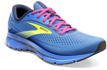 Image of Brooks Trace 2 Running Shoes - Womens, Medium, Blue/Pink/Nightlife, 11.5, 1203751B449.115