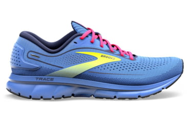 Image of Brooks Trace 2 Running Shoes - Womens, Medium, Blue/Pink/Nightlife, 11.5, 1203751B449.115