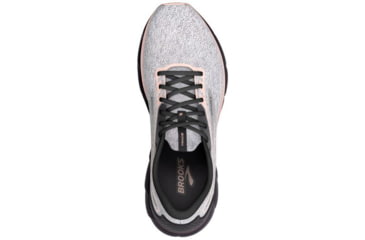Image of Brooks Trace 2 Running Shoes - Womens, Medium, Grey/Blackened Pearl/Peach, 12.0, 1203751B002.120