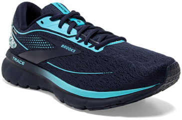Image of Brooks Trace 2 Running Shoes - Womens, Medium, Peacoat/Bluefish/White, 11.0, 1203751B445.110