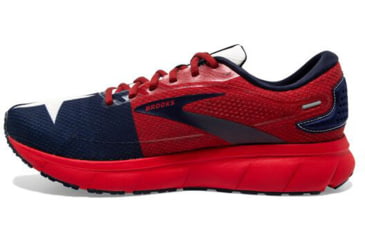 Image of Brooks Trace 2 Running Shoes - Womens, Medium, Red/White/Navy, 10.5, 1203751B689.105