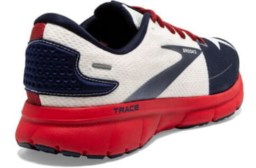 Image of Brooks Trace 2 Running Shoes - Womens, Medium, Red/White/Navy, 10.5, 1203751B689.105