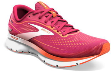 Image of Brooks Trace 2 Running Shoes - Womens, Medium, Sangria/Red/Pink, 12.0, 1203751B630.120